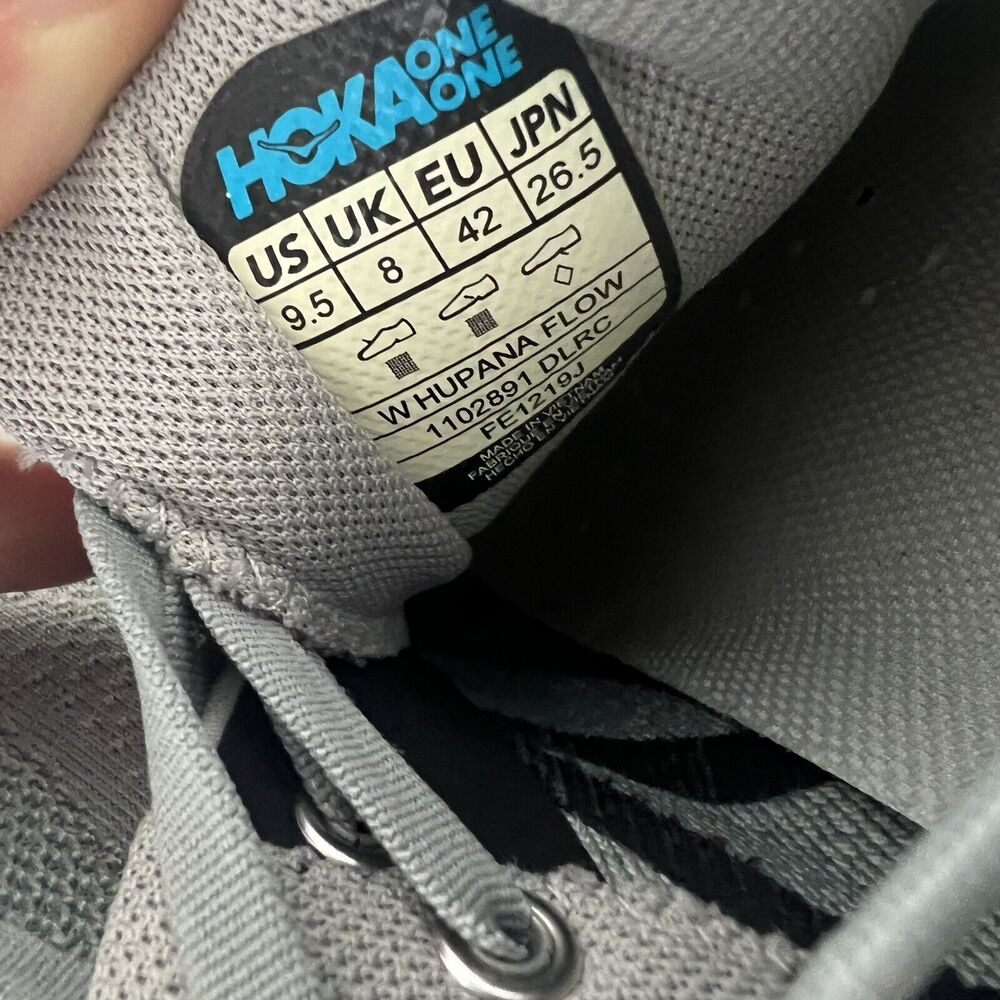 Hoka One One W Hupana Flow Wool Light Gray Womens… - image 7